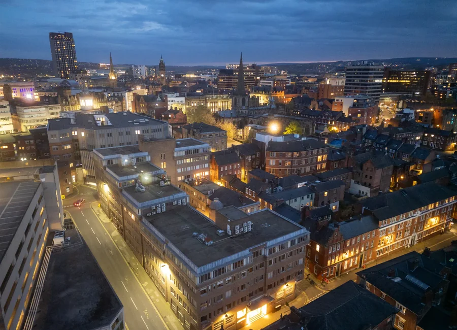 Night city photography