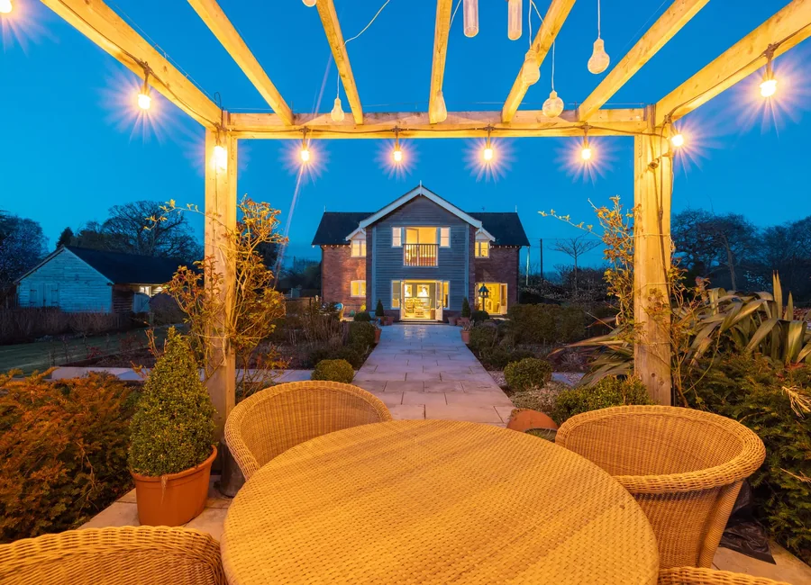 Twilight property photography